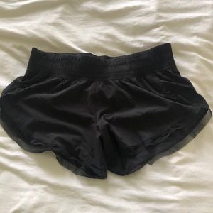 Lulu Lemon Mesh Trimmed Shorts